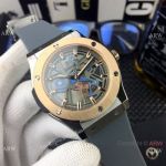 Hublot Classic Fusion Rose Gold Bezel Rubber Strap Watches